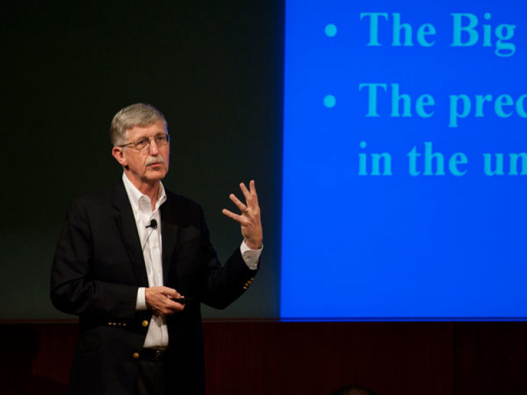 Collins presenting at the 2011 CSC
