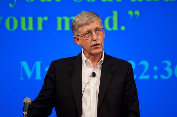 Francis Collins at the CSC in 2011